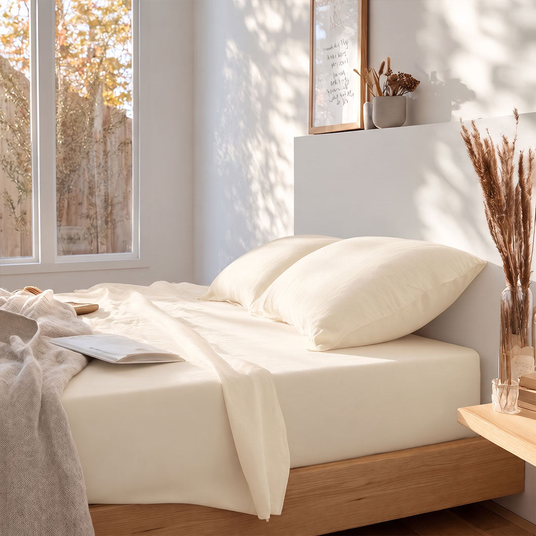 Audreamy 3-Piece Fitted Sheet Set