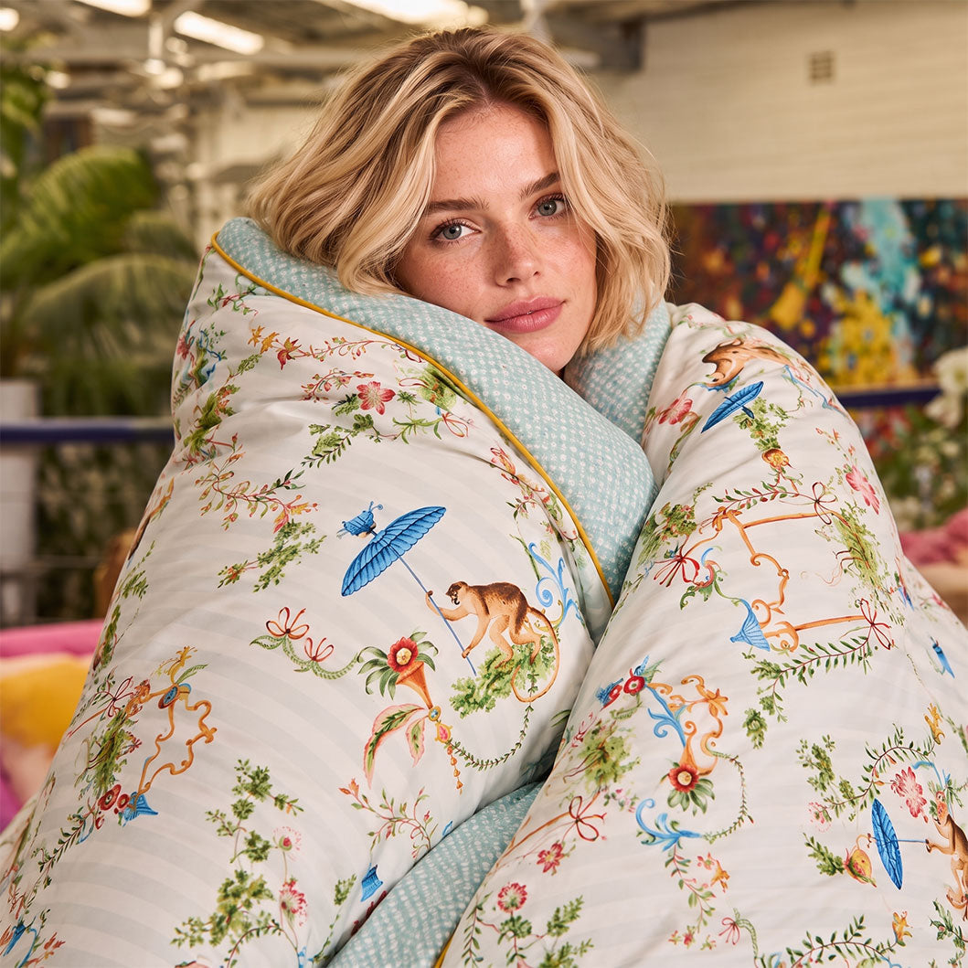 Audreamy Printed Cotton Quilt Cover Set