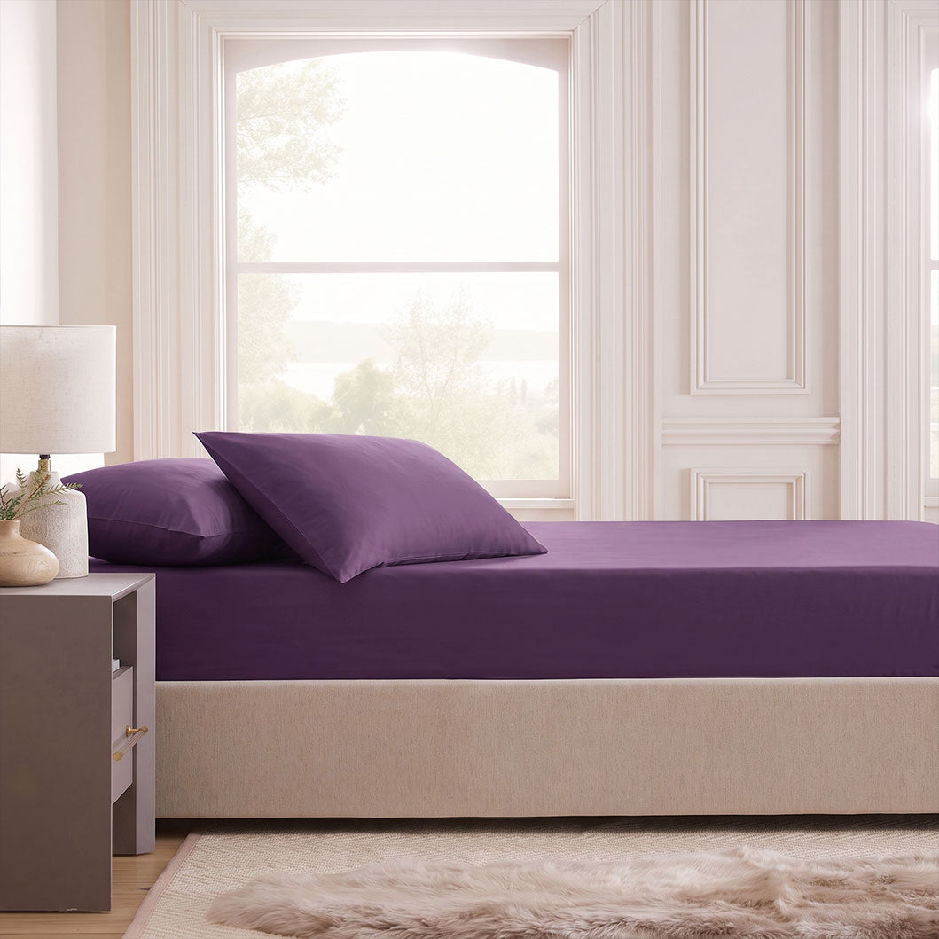 Audreamy Bamboo Fitted Sheet Set No Flat Sheet