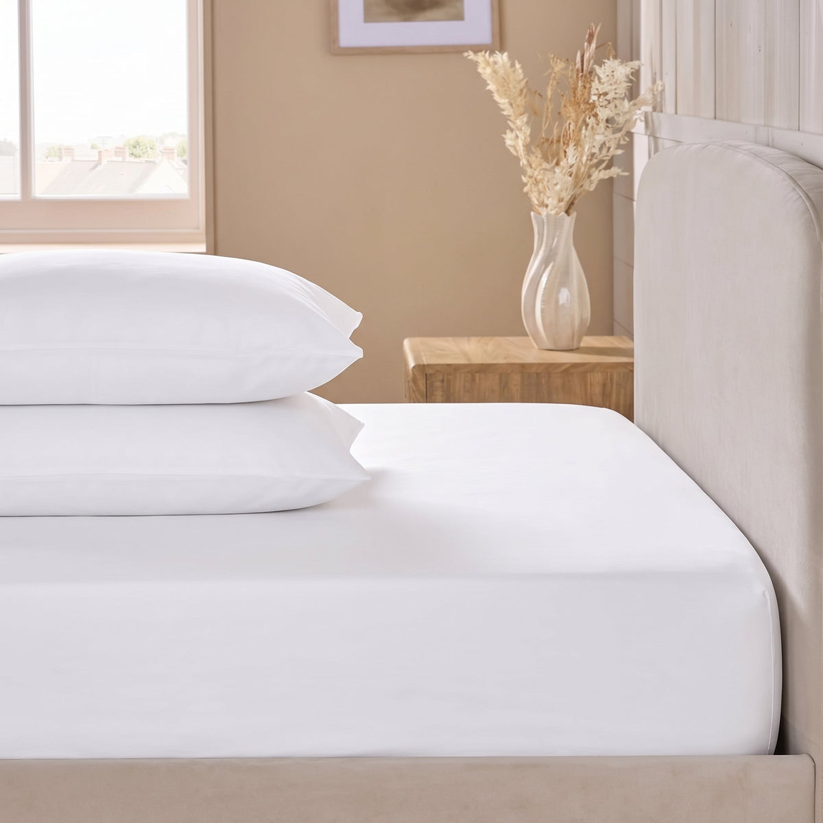 Audreamy Microfibre Fitted Sheet Set No Flat Sheet