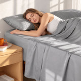 Audreamy 4-Piece Cotton Sheet Set