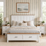 Full Size Farmhouse Metal Bed Frame, Platform Bed , Mattress Foundation with Wood Support Slats, No Box Spring Needed, Noise Free.
