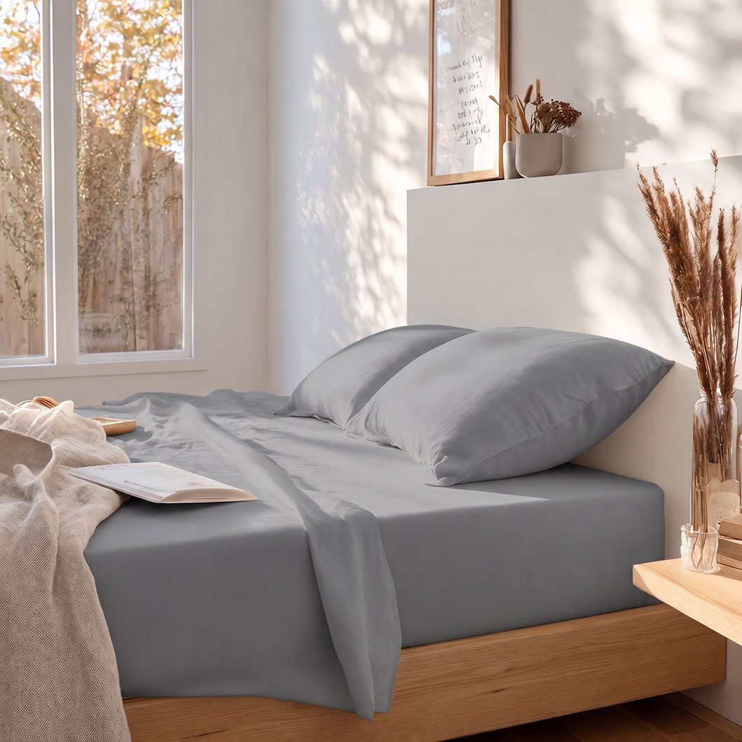 Audreamy 3-Piece Fitted Sheet Set