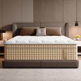 King Mattress 14 Inch, 7-Zone Contouring Bed in a Box,Firm Hotel Collection Hybrid Mattresses with Extra Lumbar & Shoulder Support