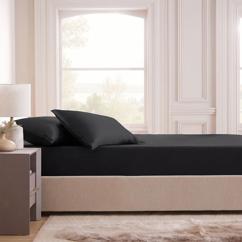 Audreamy Bamboo Fitted Sheet Set No Flat Sheet