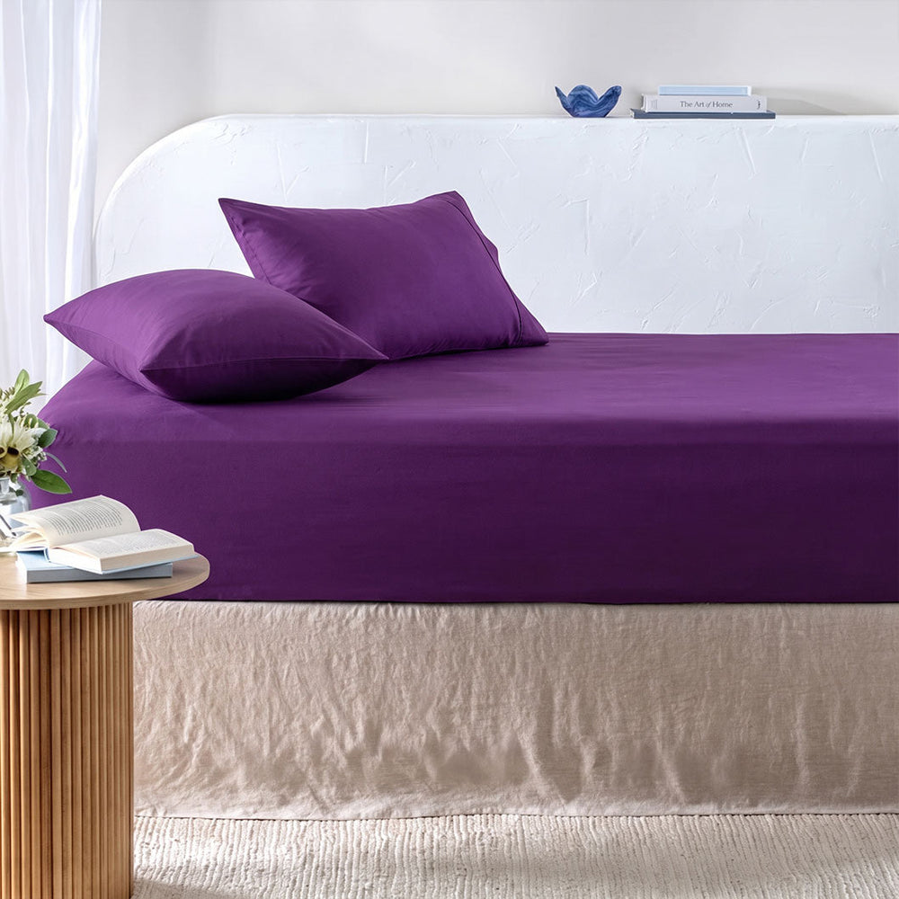 Audreamy Microfibre Fitted Sheet Set No Flat Sheet