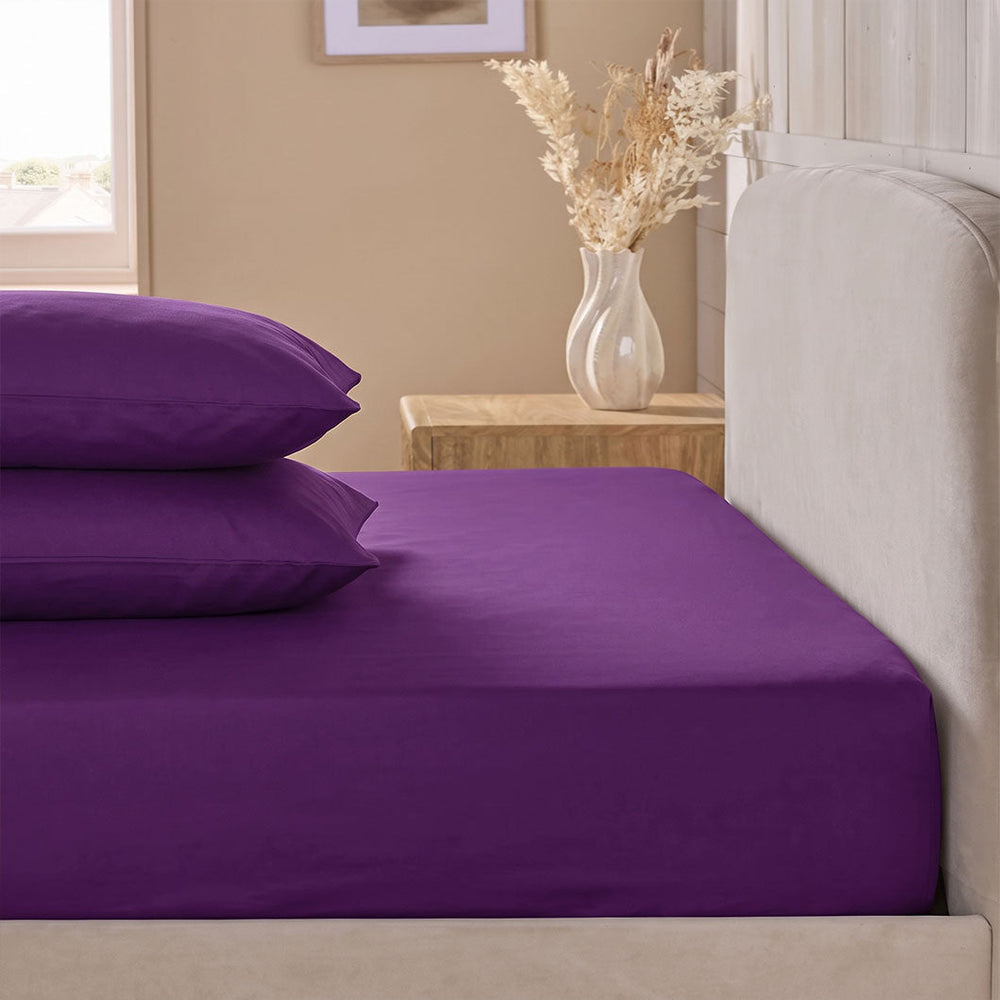 Audreamy Microfibre Fitted Sheet Set No Flat Sheet