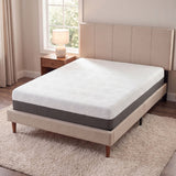 8 Inch Twin XL Firm Gel Memory Foam Mattress with Temperature Regulating Cover